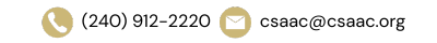 Phone: (240) 912-2220 | Email: csaac@csaac.org