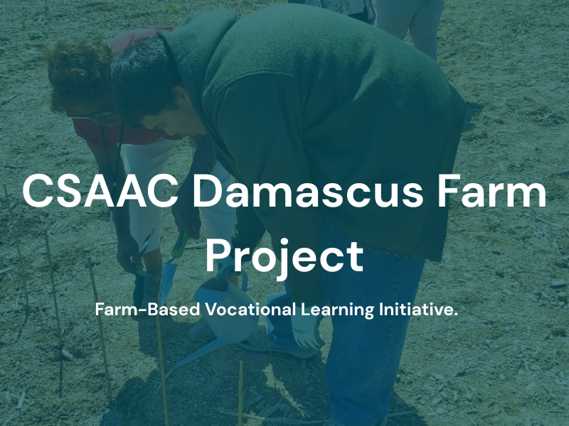 CSAAC Damascus Farm Project