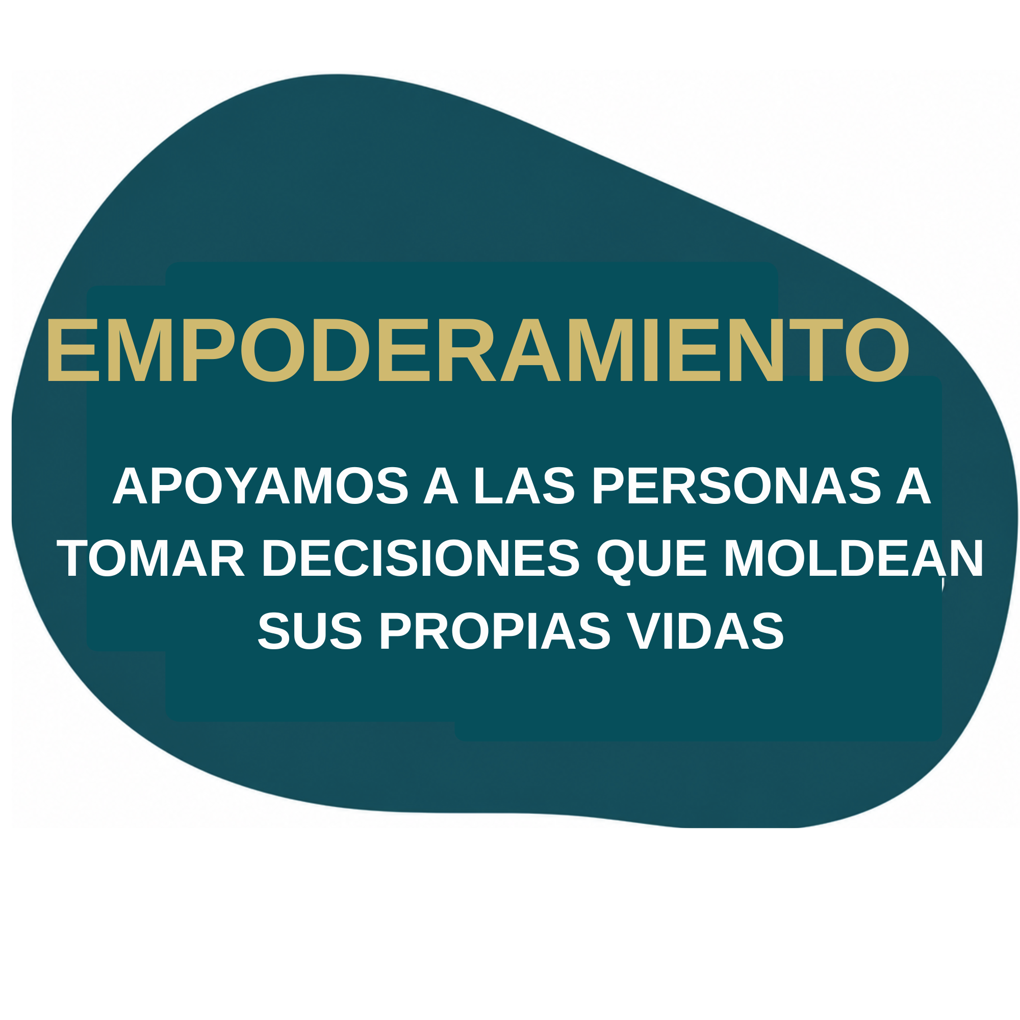 Empowerment - We support individuals in making choices that shape their own lives.